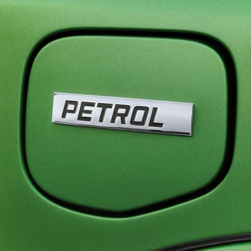 OAN Petrol Emblem Sticker for Car Fuel Tank (Silver-Plain) - Image 4