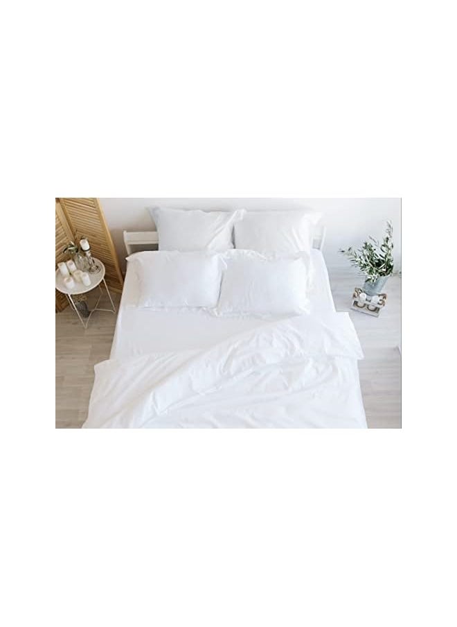 Klub Double Duvet Cover 100 Percent Cotton 300Tc Sateen Plain Size: 220 X 240Cm White - pzsku/Z749D9DA1FA9570874B09Z/45/_/1704174046/74513c6d-bbef-43a5-819c-1eb4ebbace72