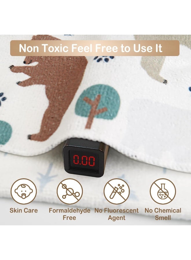 Softan Baby Washcloths, 24Pack Baby Wash Cloths Extra Soft & Ultra Absorbent - Image 3