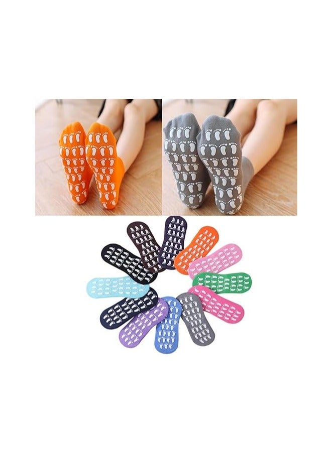 جوارب جل سبا للعناية الشتوية الفريدة من نوعها، جوارب سيليكون فائقة النعومة لحماية الكعب/القدم بالكامل مع جل مرطب مملوء لإصلاح الكعب (متعدد الألوان)