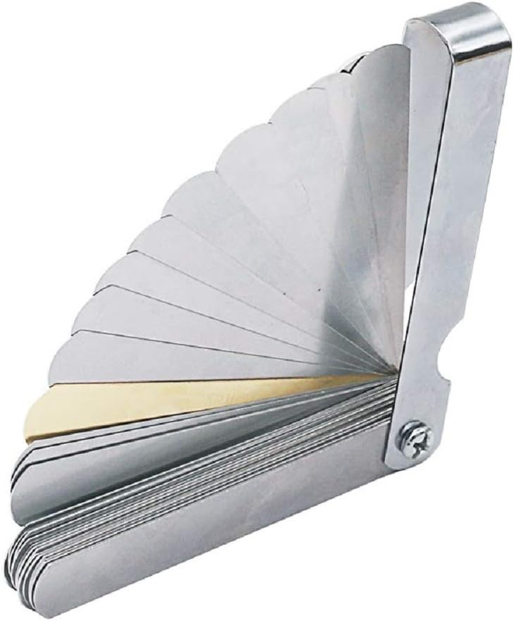 Mayata 32 Blades Combination Feeler Gauge Stainless Steel Removable Metric Imperial 0.04-0.88mm Thickness Measuring tool - Image 3