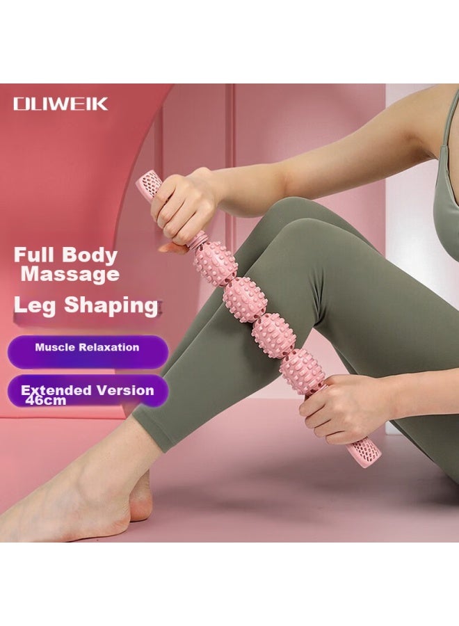 Dweck Duweike Leg Massage Roller, Spiked Roller For Calf Muscle Fascia Relaxation, Fitness Roller, Langya Full-body Massager - Image 1
