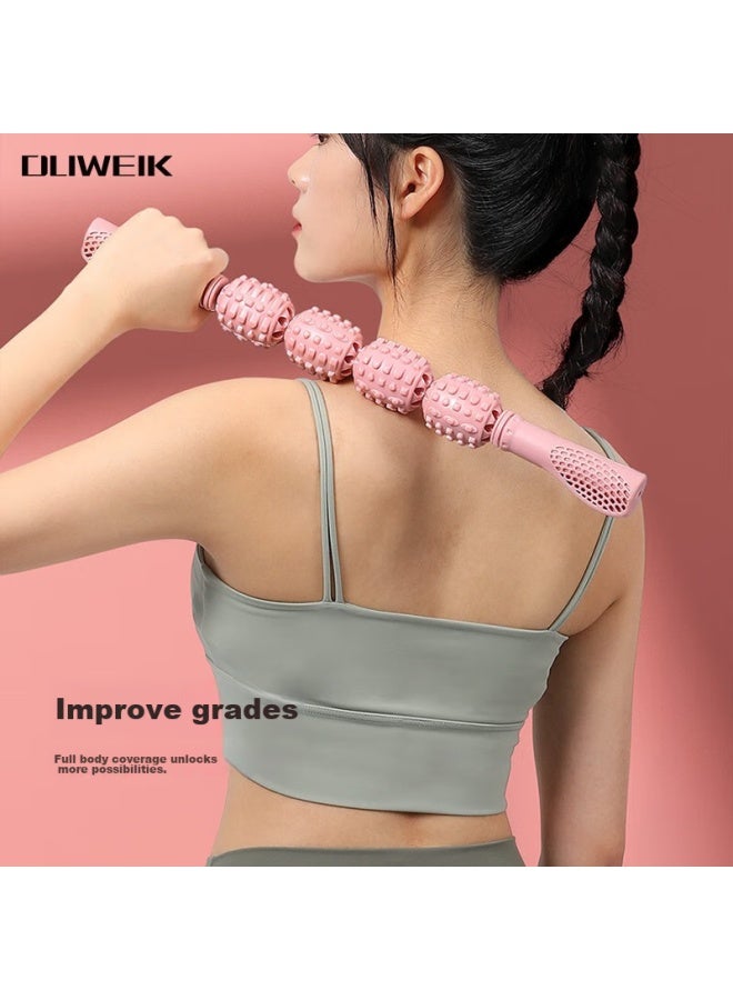 Dweck Duweike Leg Massage Roller, Spiked Roller For Calf Muscle Fascia Relaxation, Fitness Roller, Langya Full-body Massager - Image 2