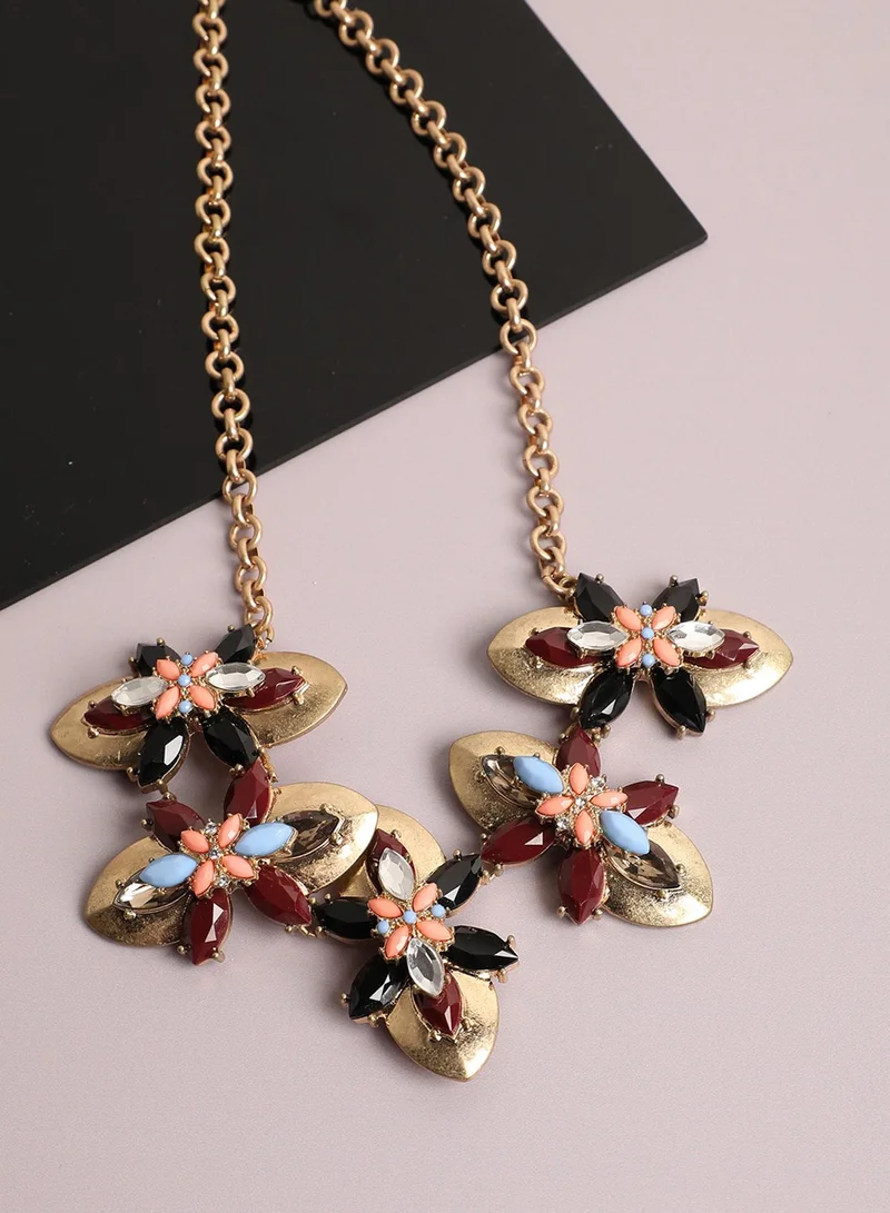 SOHI Party Artificial Necklace Jewellery