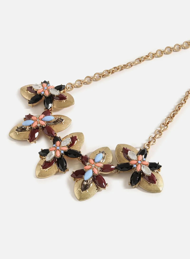 SOHI Party Artificial Necklace Jewellery