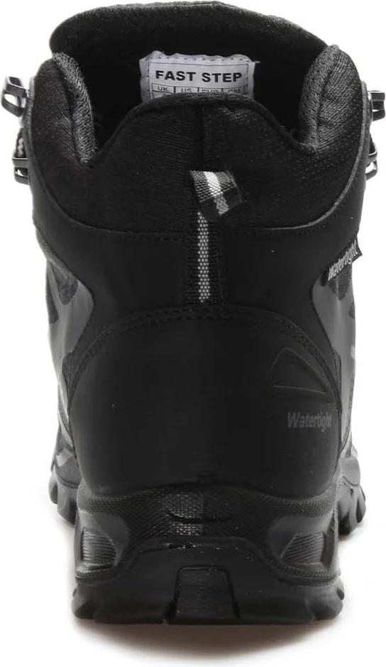 Fast Step Waterproof Black Unisex Outdoor Boots 117sxa5551