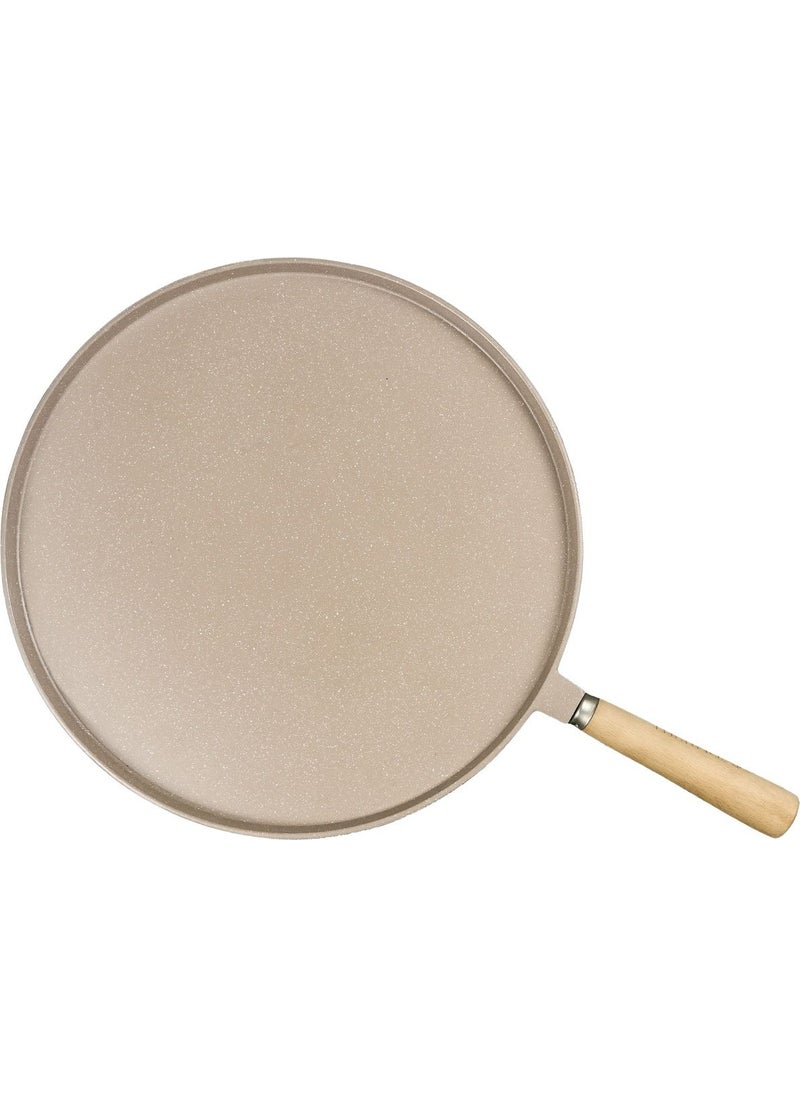ThermoAD Granite Coated Cast Iron Handle Pancake Pan 36 Cm - Vison  - Image 2