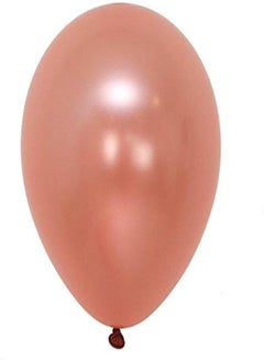 ThePartyPopper Rose Gold Latex Balloon for Party Decorations - Pack of 20 