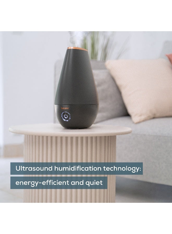 Beurer LB 37 Limited Edition Ultrasonic Air Humidifier & Aroma Diffuser – Sleek Design, 2 L Tank, Whisper‑Quiet Operation & Night Mode  - Image 2