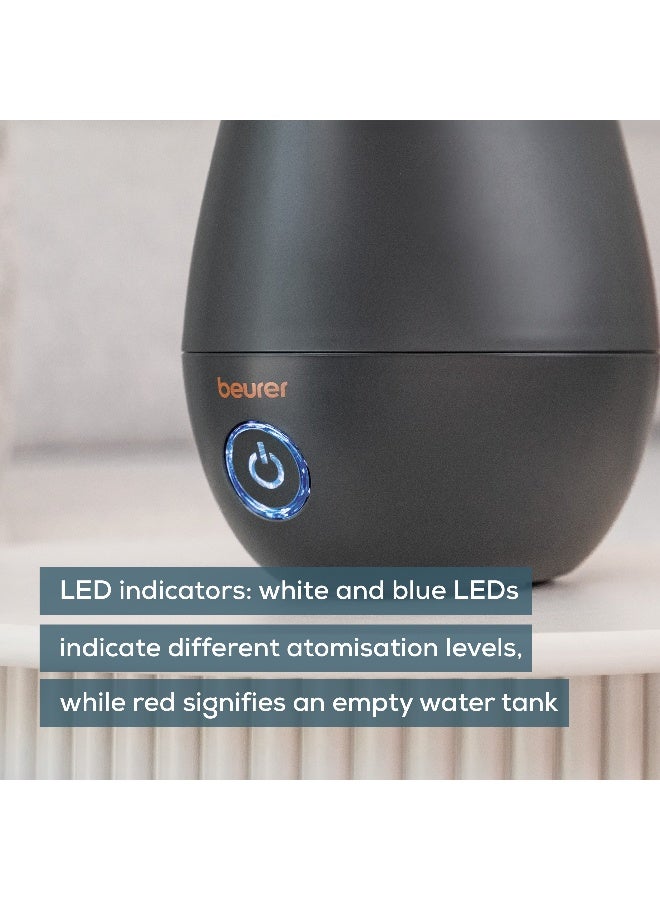 Beurer LB 37 Limited Edition Ultrasonic Air Humidifier & Aroma Diffuser – Sleek Design, 2 L Tank, Whisper‑Quiet Operation & Night Mode  - Image 3