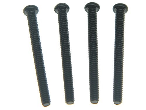 KAISH American Thread Humbucker Pickup Height Screws Humbucker Pickup Ring Pickup Surround Frame Mounting Screws Springs for USA thread pickups Black - Image 3