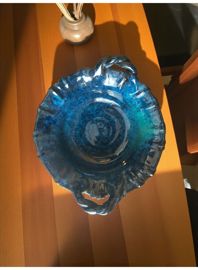 كلور زون بوتري طاجن من الفخار والخزف - آمنة في الفرن والميكروويف" يتحمل درجات الحراره المباشره وغير المباشره, شعله اوداخل الفرن - Image 2