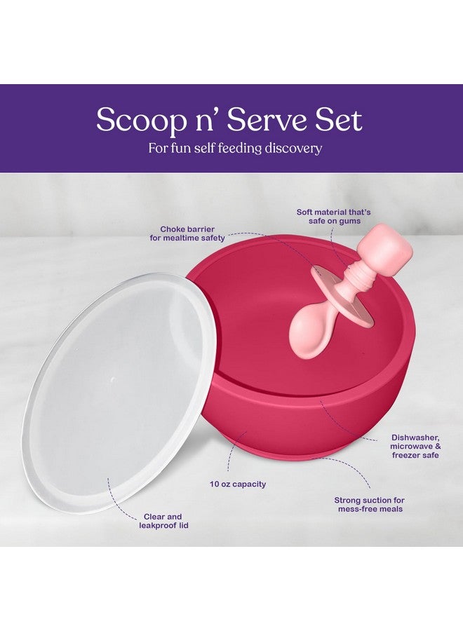 SPERRIC Suction Bowl With Lids And Spoons Baby Feeding Essentials Extra Strong Baby Suction Bowls Bpa Free Baby Bowls Silicone Baby Feeding Set Infant Babies & Toddler Baby Bowls With Suction - Image 4
