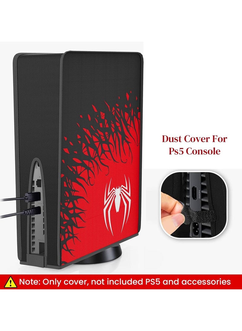 Zorbes - Dust Cover for Sony PS5 Console, Oxford Cloth Dustproof Cover AntiScratch Waterproof Protective Case for Sony Playstation 5 Game Console Cover Sleeve for Ps5 Accessories Digital Edition + Disc Edition - Image 1