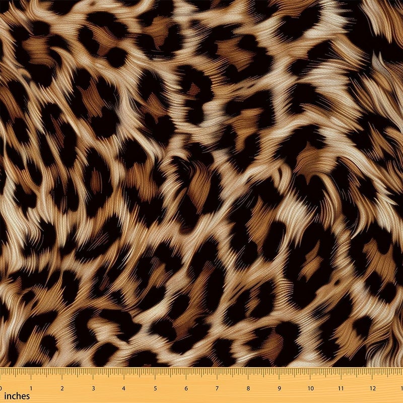 Assorted color options Brown Leopard Print Fabric by The Yard,Abstract Leopard Soft Flannel Polyester No Stretch Fabric,African Cheetah Wildlife Skin Waterproof Crafting Supplies,10 Yards,360" L x 59" W Market diverse application fit Cross product combo compatible Diverse operating method fit General purpose design Home & professional compatible Practical versatile construction Balanced structure Globally selected raw material Trendy natural tone options Flexible usage build Light durable upgraded substance Modern practical shape Easy transit optimized build Hardness boosted processed substance Low wear optimized design Gulf approved global quality Reinforced edge Stable inert material Elegant multi-option build User feedback upgraded quality Reliable daily use design Trendy flexible practical build Transit damage prevent build Multiple sizes - Image 1