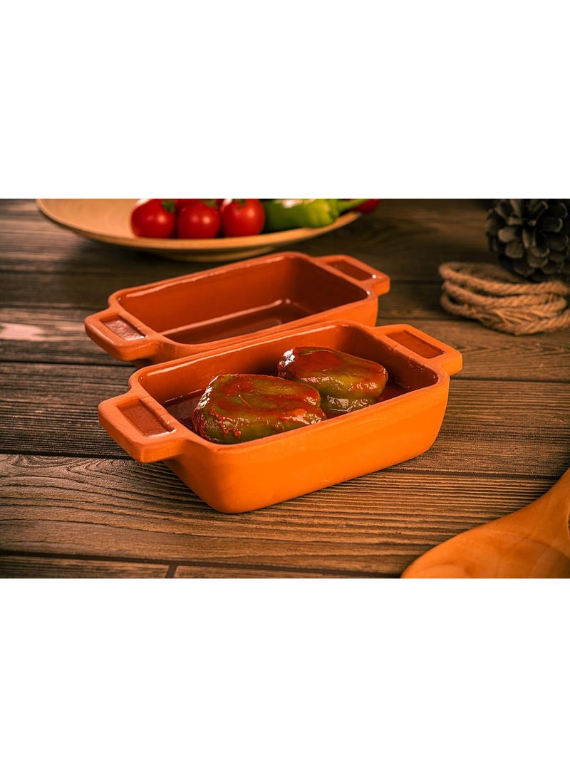 لوكسيول أواني طين طهي من لوكس يول – مصنوعة يدوياً في تركيا – صديقة للبيئة وآمنة للفرن والميكروويف والغسالة – متوفرة بألوان بني وأخضر وأصفر وأزرق وطبيعية غير مغطاة – مقاسات: ١٦×٤، ١٦×٧٫٥، ١٩×٦، ٢٢×١١×٤٫٥ سم – تحافظ على نكهة وحرارة الطعام – مثالية للحساء، اليخنات، المؤكلات المخبوزة، تقديم أنيق لعائلتك وضيوفك – هدية مثالية للأعراس، الانتقالات، محبي الطبخ الصحي والمستدام – طين تركي ناتج عالي الجودة مخبوز بالفرن – آمن للطعام، بدون مواد كيميائية ضارة وخالية من BPA – تغليف قابل لإعادة التدوير – توصية الطهاة، تقييم ٥ نجوم من العملاء – ماركة لوكس يول – تجربة طهي تقليدية تركية تضيف لمسات ريفية وأصيلة على مائدتك - Image 5