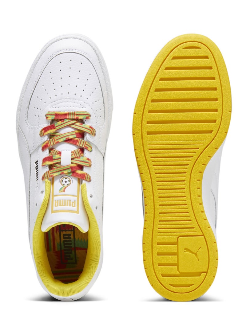 PUMA CA Pro Ghana Mens White Football Sneakers - Image 4
