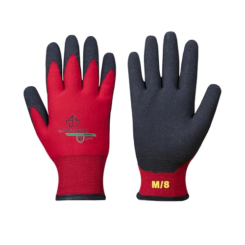 Superior Glove Freezer Fleece-Lined Winter Gloves with Cut Resistance and Flexible Palm Coating for Cold Temperatures – SNTAPVC Large (Pack of 1 Pair) - Image 1