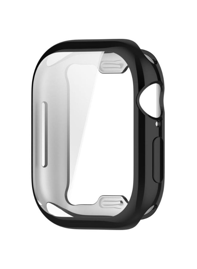 360° Full Protection Cover Silicon for Apple Watch Series 10 46mm - Black - Image 2