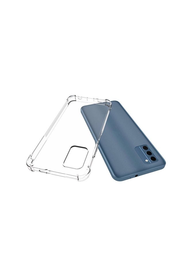 HuHa Case Cover For Nokia C300 4G Shockproof Non-slip Thickening TPU Phone Case(Transparent) - Image 3