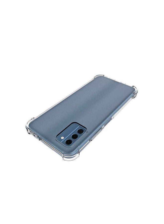 HuHa Case Cover For Nokia C300 4G Shockproof Non-slip Thickening TPU Phone Case(Transparent) - Image 4