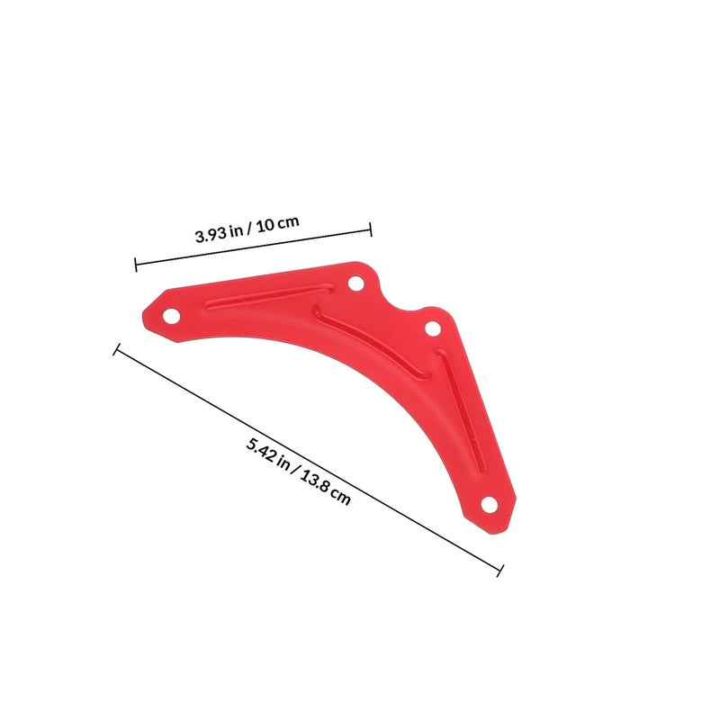 10Pcs Red Triangle Corner Braces Heavy Duty Ladder Reinforcement Brackets Angle Support - Image 3
