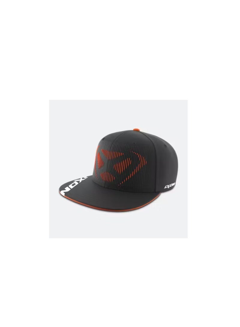 IXON SUNNY M TEXTILE CAP BLACK/WHITE/ORANGE U