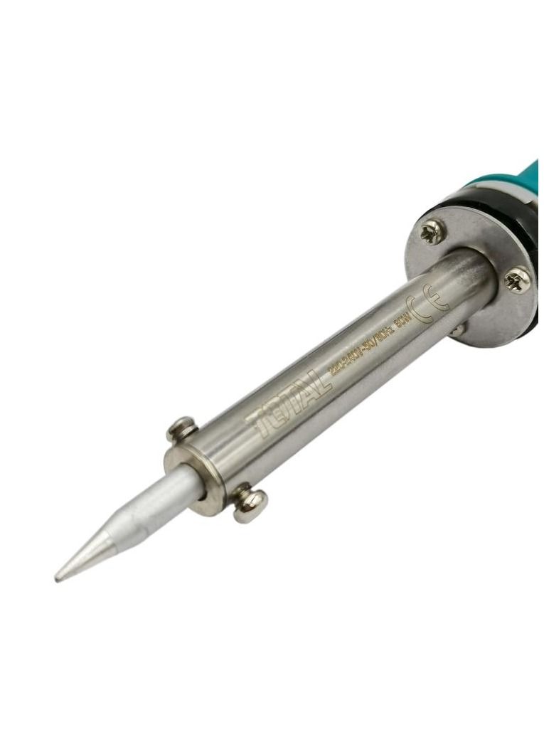 TOTAL High Quality Straight Electric Soldering Iron Electronics Repairing Soldering Iron 60W Tip Head 220-240V 50/60Hz TET1606-8  - Image 3
