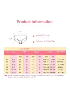 Girls Underwear Toddler Girls Cotton Pantie Little Girls Soft Cotton Panty Pack of 5 - pzsku/Z749F0EA303CC20BAEC26Z/45/_/1715455635/1009d9fb-ee1f-4523-add6-79cc878ab62c