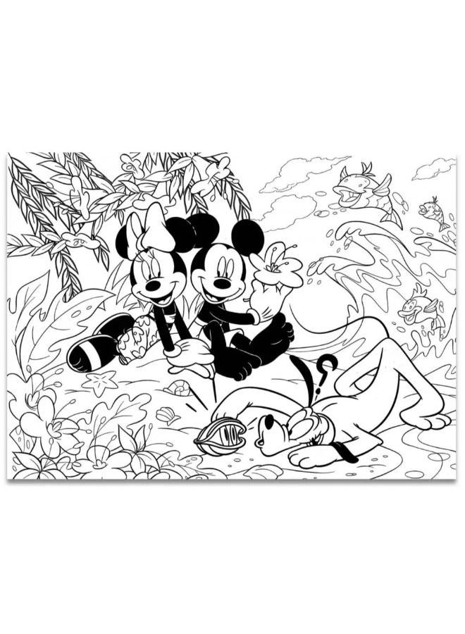 Lisciani Mickey Mouse & Friends Double-Face Puzzle - 250 Pieces - Image 2