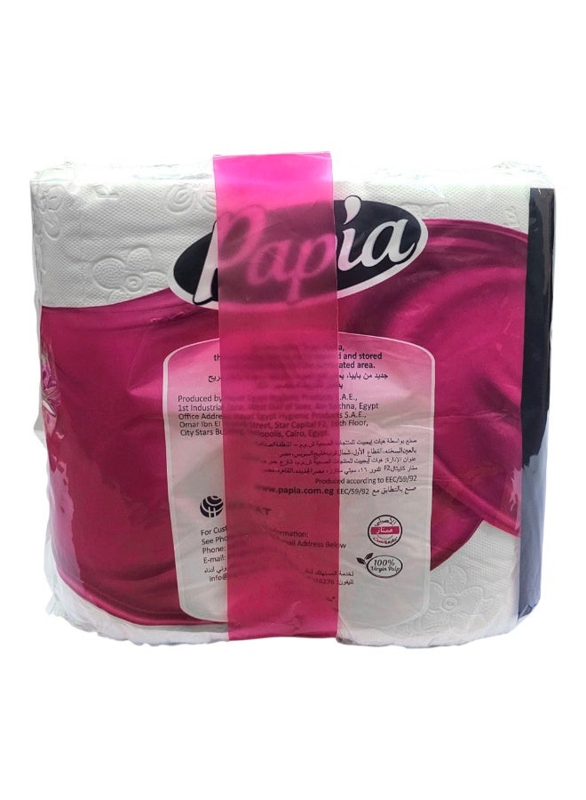 Papia Toilet Tissue 10+2 Rolls 3 Ply | Ultra Soft & High Absorbency Tissue Paper | Triple Layer Bathroom Rolls | Economy Pack with Extra Value | Daily Comfort & Hygiene for Families - Image 4