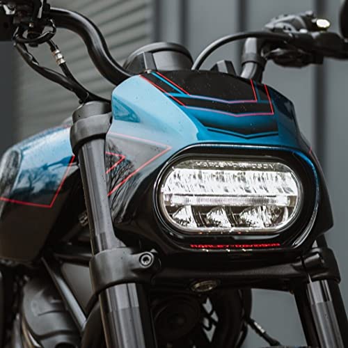 H RUO Headlight Fairing Mask Cowl Fit for Harley Sportster S RH1250S 2021 2022 - Image 4