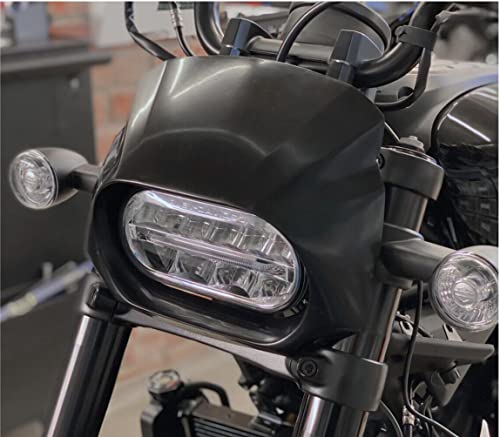 H RUO Headlight Fairing Mask Cowl Fit for Harley Sportster S RH1250S 2021 2022 - Image 3