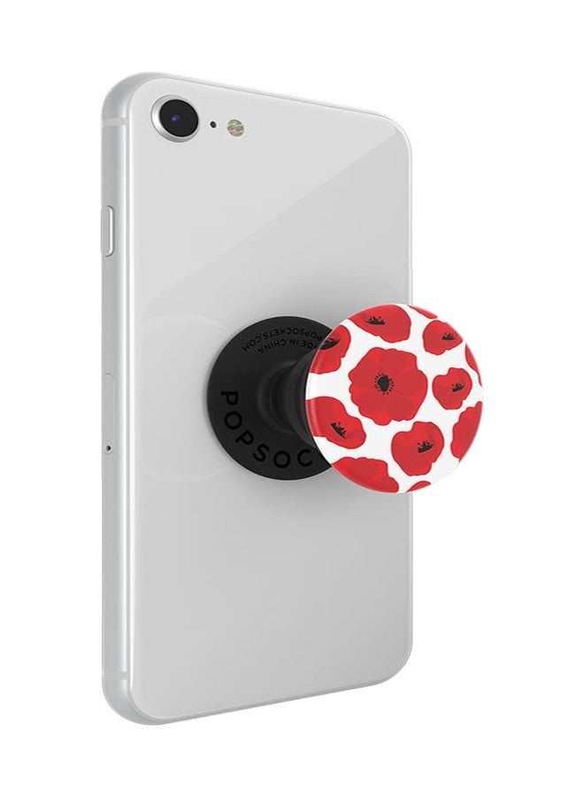 PopSockets PopTop (Top only. Base sold separately) Swappable Top for PopGrip bases, PopGrip Slide, & PopWallet+ - Scandi Poppies - Image 5