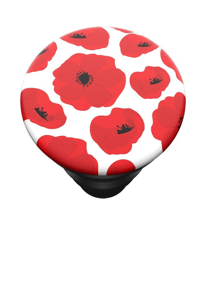 PopSockets PopTop (Top only. Base sold separately) Swappable Top for PopGrip bases, PopGrip Slide, & PopWallet+ - Scandi Poppies - Image 1