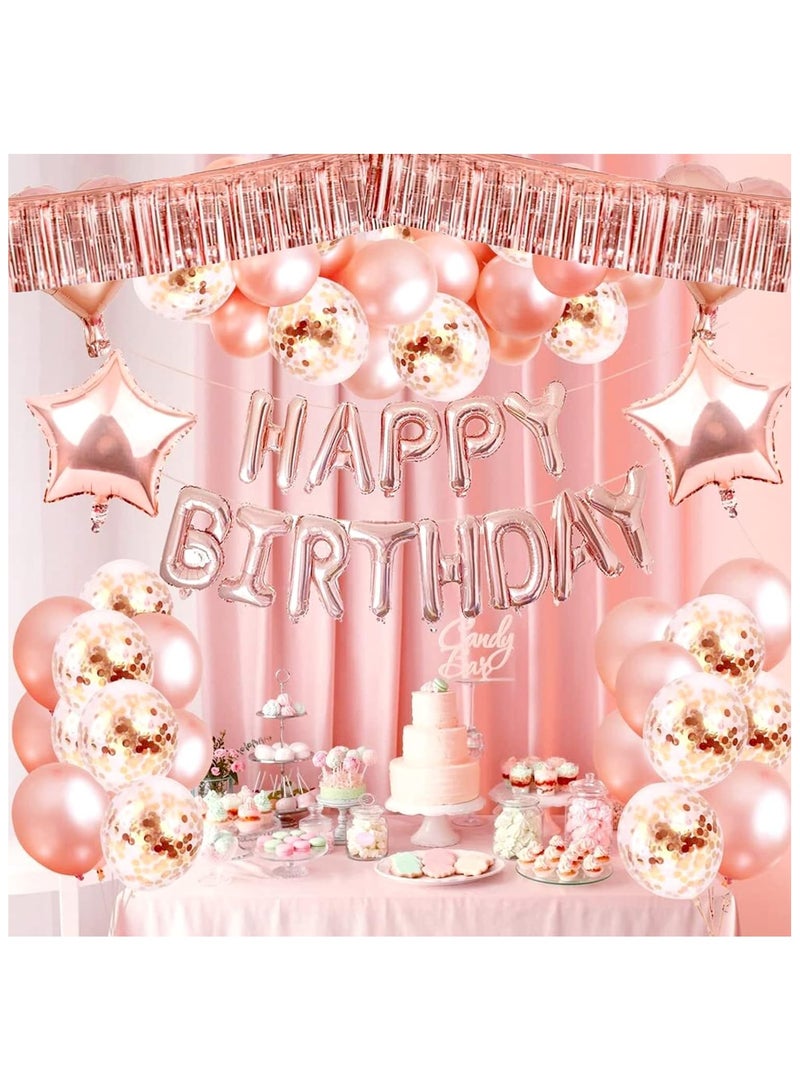 Anna 30*200cm Birthday Party Backdrop Decorations – 6 Pack Glossy Tinsel Curtain Banners - Image 3