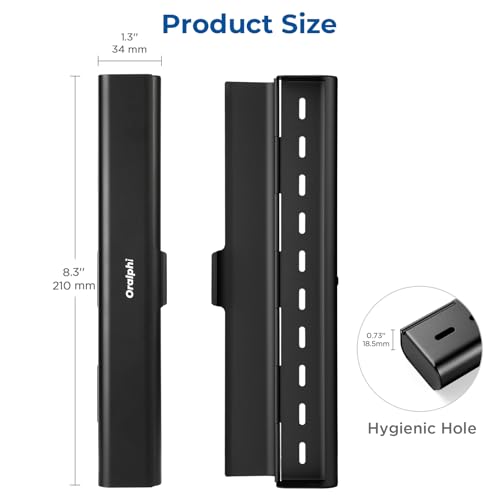 Oralphi Aluminum Toothbrush Travel Case, Portable Travel Toothbrush Holder, Durable Manual Toothbrush Box Container for Traveling, Bathroom, Camping, Business Trip-Black - Image 5