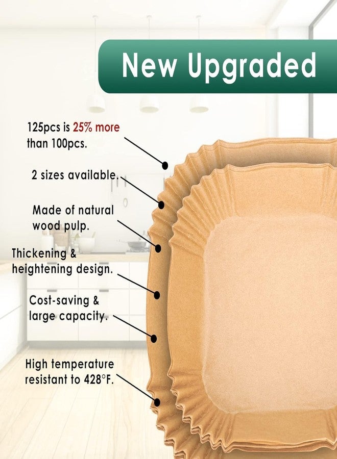 Drumstone درومستون 10 سنوات ضمان - بطانات ورقية قابلة للتصرف لقلايات الهواء - غير لاصقة، مقاومة للزيت، أوراق برشمان للطهي في القلايات، الخبز، الشواء والطهي في الميكروويف | تصميم دائري، سهل التنظيف - Image 4