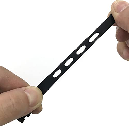 Bowiemall Adjustable Cord Organizer 20Pcs Cable Ties Cable Management Cord Straps ReusableCable Management Wire Straps for Home Office Data Centers USB Desk Electronics Accessories Organizing - Image 5