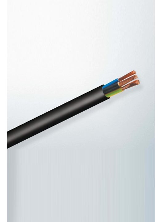 3 Meter 3x2.5 Rubber Ttr Cable H05RR-F Fll-N