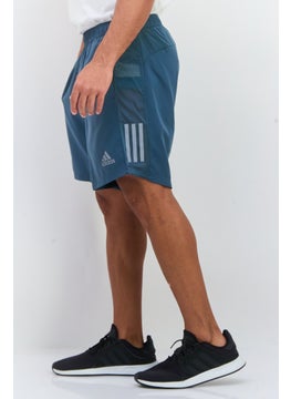 Adidas Men Sportswear Fit 7 Inseam Running Shorts, Teal Blue  - Image 2