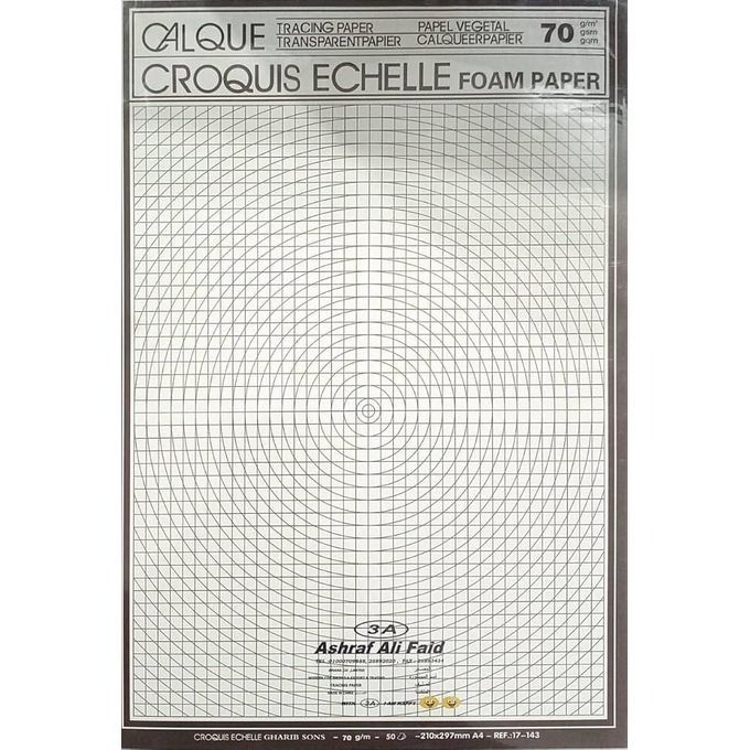 3A Tracing Paper 70gsm – 3 Packs