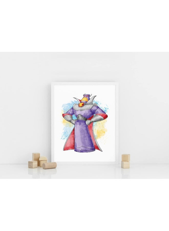 Nistio® Toy Story Watercolor Prints, Toy Story Wall Art Decor, Set of 6, 8x10 inches (Unframed) - Image 5