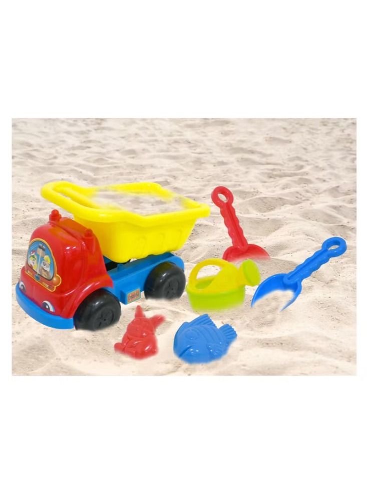 Dream Zone Kids Sand and Beach Outdoor Truck Toy Set for Kids - Image 2