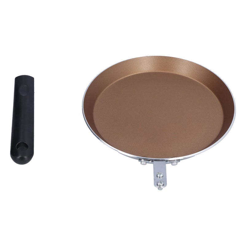 6in Frying Pan Flat Bottomed Pancake Pan Medical Stone Nonstick Frying Pan for Kitchen Induction Cooker - Image 1
