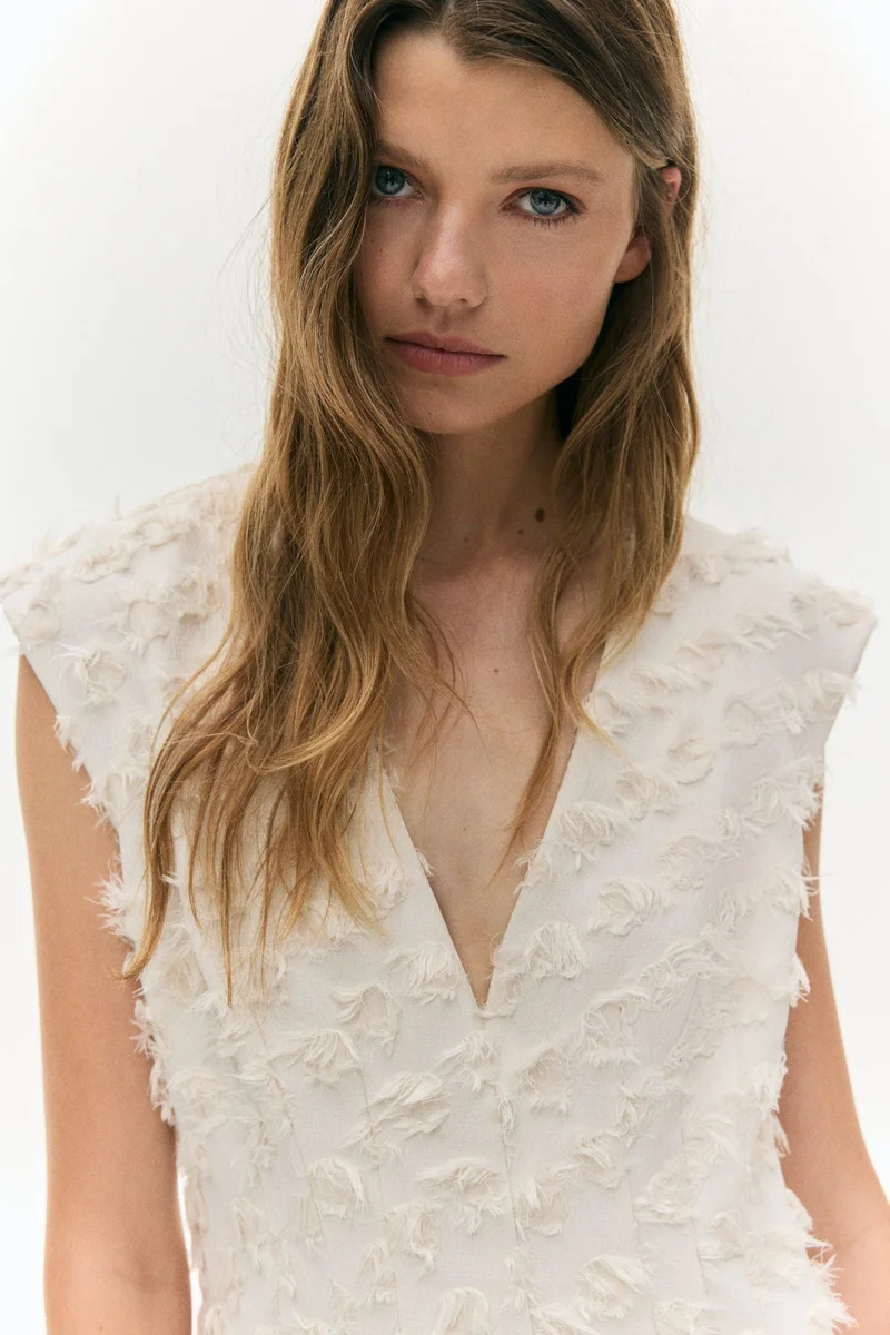 H&M Jacquard-weave dress