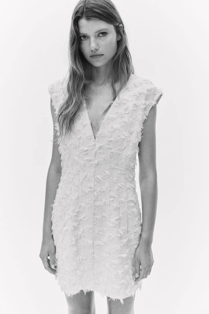 H&M Jacquard-weave dress