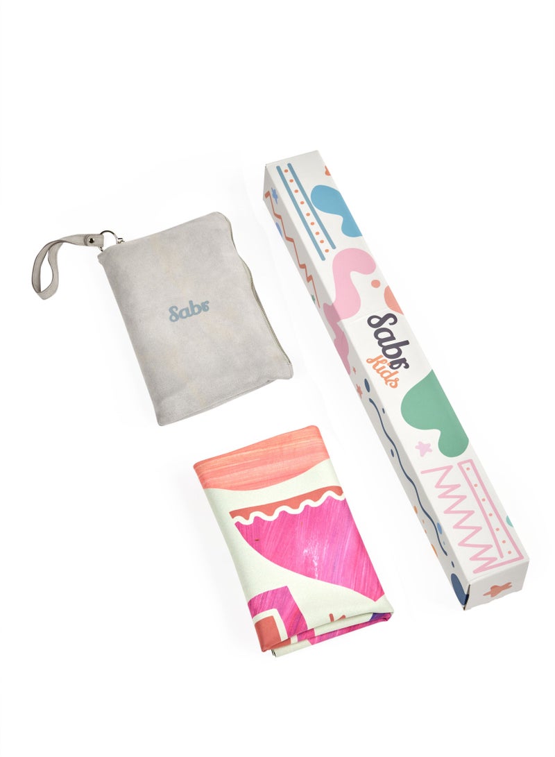 Sabr 'Starship Landing I' Compact Prayer Mat  - Image 2