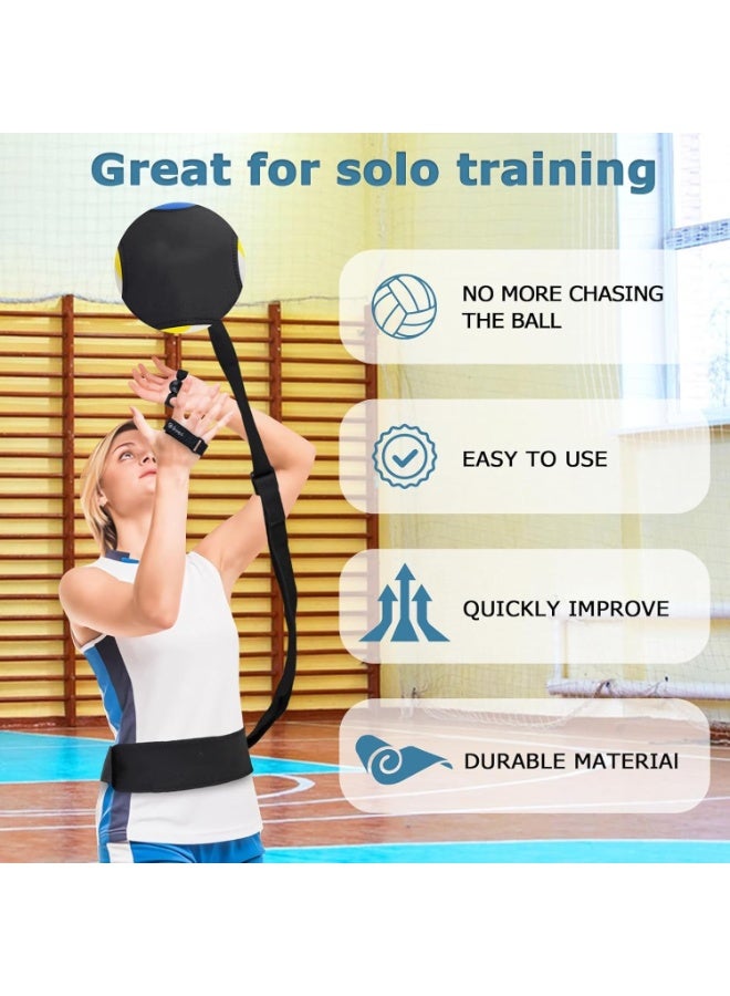 HOMESTAR Volleyball Training Equipment, Solo Volleyball Trainer to Practice Serving, Setting and Spiking, Volleyball Rebounder Trainer for Beginners and Pro, Perfect Volleyball Gift - Image 3