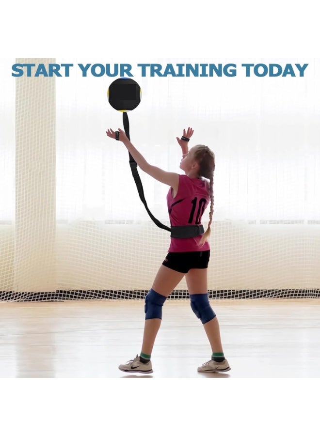 HOMESTAR Volleyball Training Equipment, Solo Volleyball Trainer to Practice Serving, Setting and Spiking, Volleyball Rebounder Trainer for Beginners and Pro, Perfect Volleyball Gift - Image 4